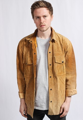 VINTAGE SUEDE SHIRT