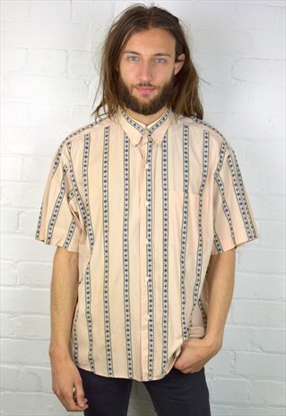 VINTAGE 90'S PATTERNED SHIRT