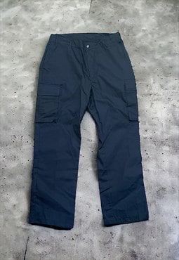 Vintage Y2K Navy Blue Cargo Pants