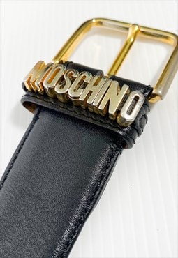 Vintage 90s Redwall Moschino belt 