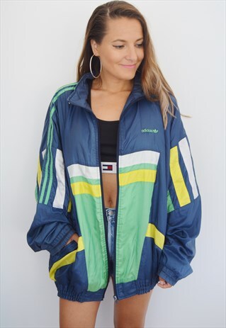 80S ADIDAS VINTAGE FESTIVAL SHELL JACKET