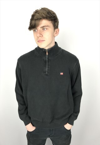 RALPH LAUREN POLO JEANS COMPANY QUARTER ZIP JUMPER