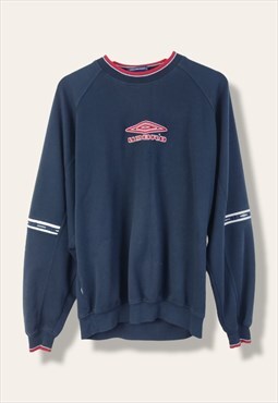 Vintage Umbro Sweatshirt 90's in Blue M