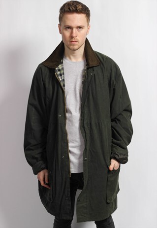 VINTAGE OVERSIZED WAX JACKET