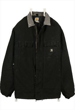 Vintage 90's Carhartt Workwear Jacket Zip Up Heavyweight