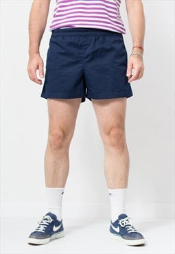 FILA shorts vintage in avy blue athletic gym running 