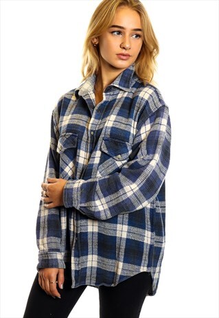 VINTAGE FLANNEL SHIRT S721