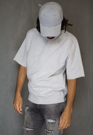 HEATHER GRAY JUMPER TEE