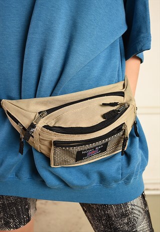 VINTAGE Y2K RETRO ATHLEISURE FESTIVAL BUM BAG
