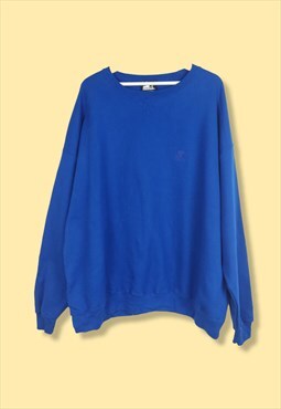 Vintage Starter Y2K  Sweatshirt in Blue XL