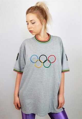 VINTAGE ULTRA RARE 1956 MELBOURNE OLYMPICS UNISEX T-SHIRT