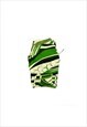 VINTAGE MAX MARA GREEN PATTERENED TOP