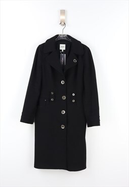 Moschino Coat Jacket in Black - 44