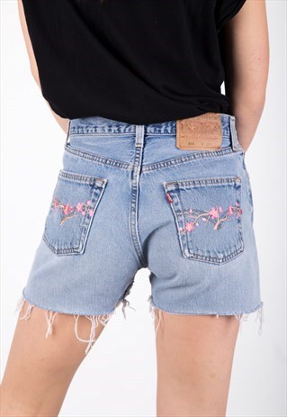 REWORKED LEVI'S VINTAGE DENIM SHORTS