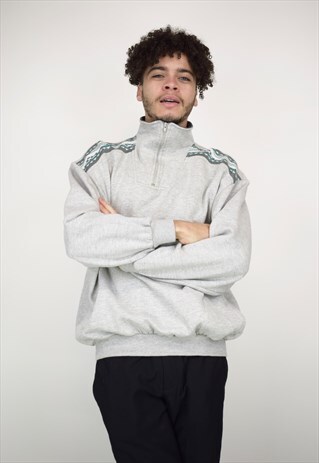 VINTAGE 90'S 1/4 ZIP SWEATSHIRT
