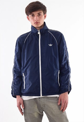 VINTAGE ADIDAS ORIGINALS TRACKSUIT 90S NAVY BLUE