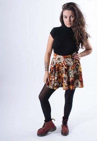 VINTAGE 90S BOX PLEAT SKIRT
