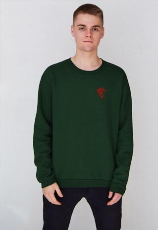 GREEN WAVES (RED) SWEATSHIRT