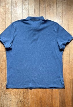 Nautica Blue Short Sleeved Polo Shirt  
