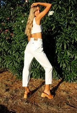 Lee Jeans in White