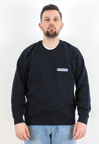 RUSSELL PULLOVER JUMPER EUROMASTER SWEATER SWEATSHIRT CREW