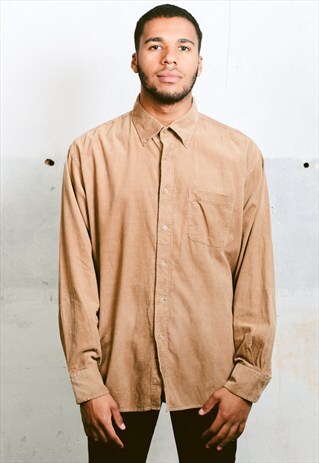 VINTAGE CORDUROY OXFORD SHIRT