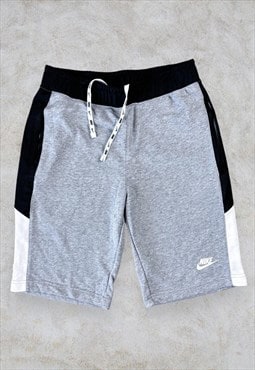 Nike Grey Jogger Shorts Sweat Tech Fleece Men's XS