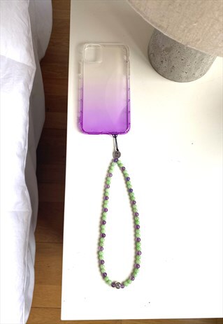 THE NEFERTITI PHONE STRAP (WITH HEALING AGATE CRYSTALS)