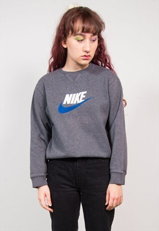 NIKE VINTAGE 90'S DARK GREY CLASSIC SWEATSHIRT