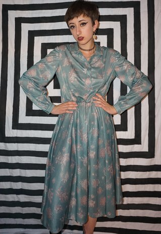 VINTAGE 60'S HAND MADE DRESS