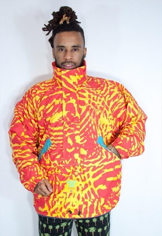 VINTAGE FIRE PUFFER COAT