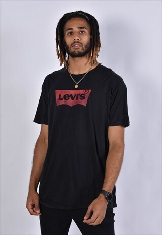 VINTAGE LEVIS T-SHIRT BLACK