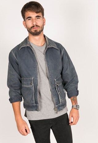 VINTAGE 80S LEE DENIM JACKET / R255