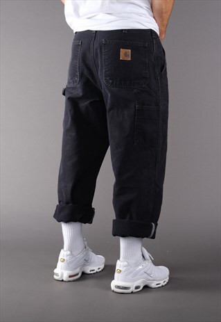 carhartt black carpenter pants