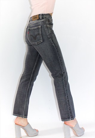 VINTAGE 90'S GREY WASH LEVI JEANS