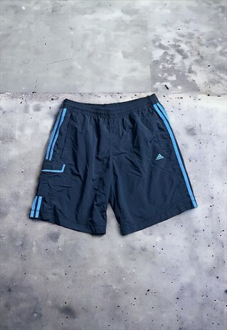 Mens Y2K Adidas Cargo Swimming Shorts