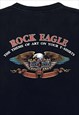 ROCK EAGLE PROUD RIDERS BLACK T-SHIRT XL