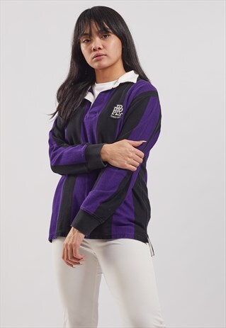 VINTAGE RALPH LAUREN LONG SLEEVE POLO TOP