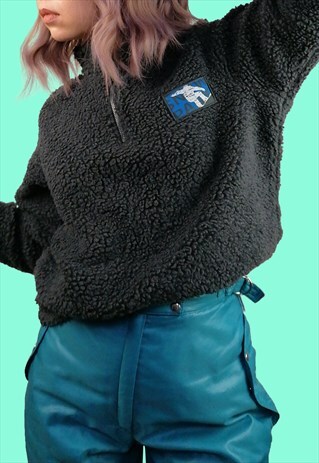 CRANE VINTAGE 90'S SNOW FLEECE JUMPER / SWEATER