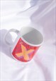 COLOURFUL ALPHABET LETTER X MUG 