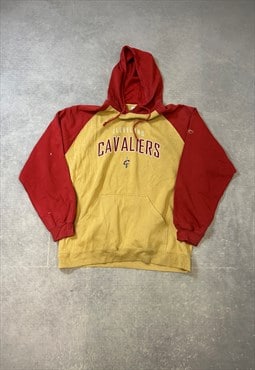 NBA Reebok Hoodie Embroidered Cleveland Cavaliers Sweatshirt