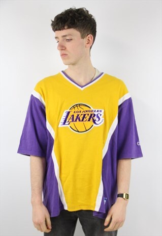 VINTAGE CHAMPION LAKERS JERSEY