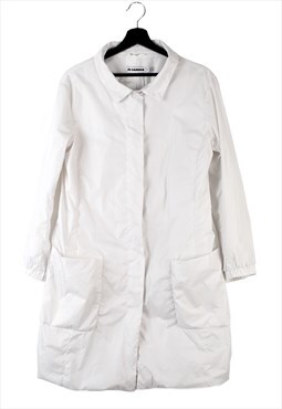 nylon raincoat rain coat jacket white made in Italy festival