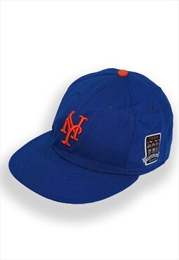 New Era MLB New York Mets Blue Snapback Cap Womens