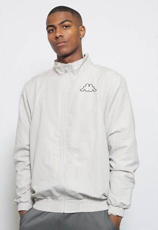 VINTAGE KAPPA BEIGE TRACK JACKET