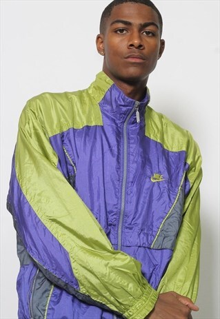 VINTAGE NIKE LOGO SHELL TRACK JACKET