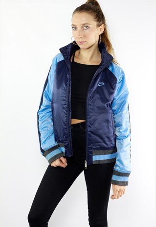 BLUE JACKET NIKE / SHELL JACKET / BOMBER JACKET