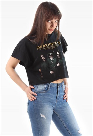 CONCERT TEE DEATHSTARS CROP TOP
