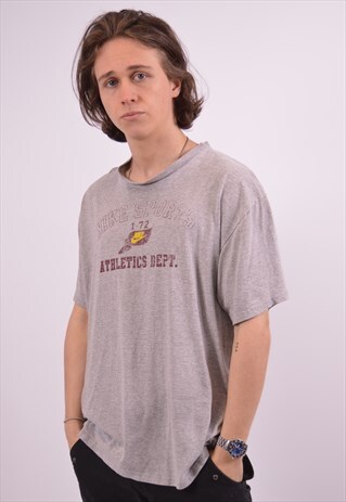 VINTAGE NIKE T-SHIRT TOP GREY