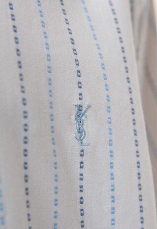 90S YVES SAINT LAURENT VINTAGE COTTON SHIRT 17018